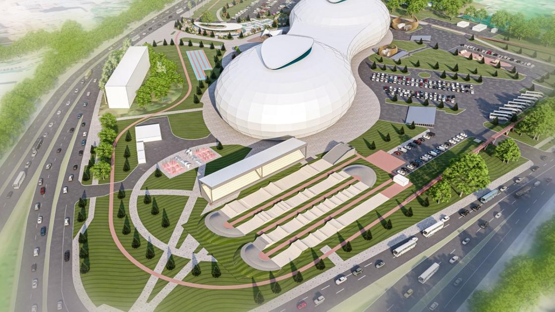 Проекта BMX-парка Halyk Arena