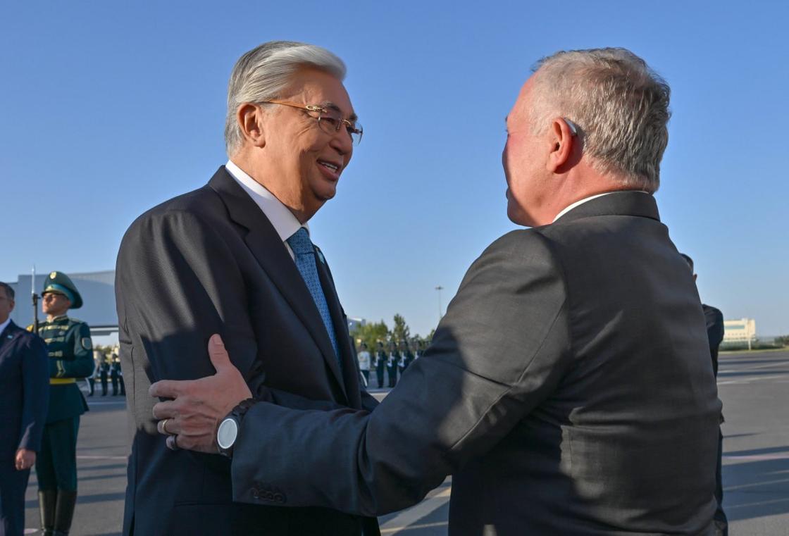 Иордания Королі II Абдалла бен әл-Хусейн Астанаға сапармен келді