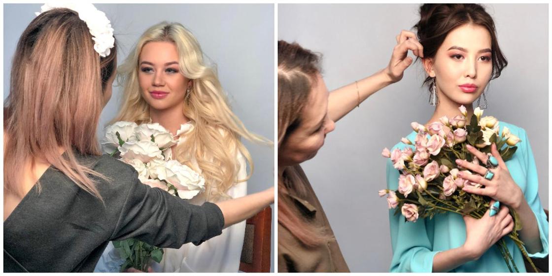 Весенняя красота: претендентки на звание "Мисс Казахстан" приняли участие в первой фотосессии (фото)
