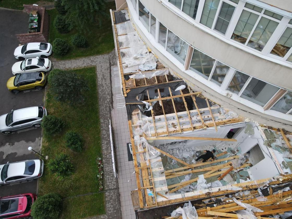 Снос пристройки в Алматы Снос пристройки в Алматы