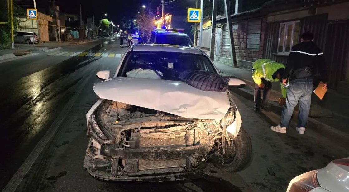 Автомобиль попал в аварию