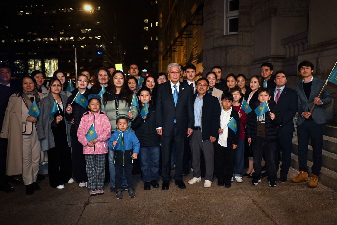 Касым-Жомарт Токаев в Вашингтоне