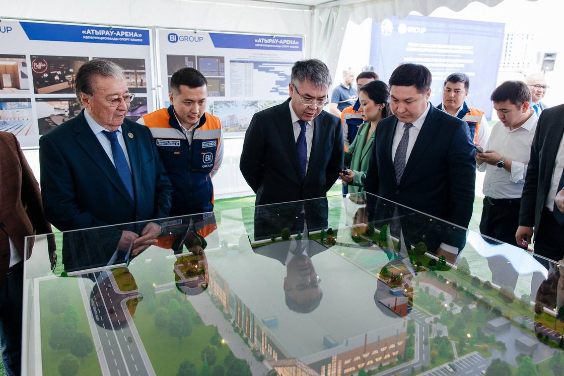 Старт строительства "Атырау Арена"