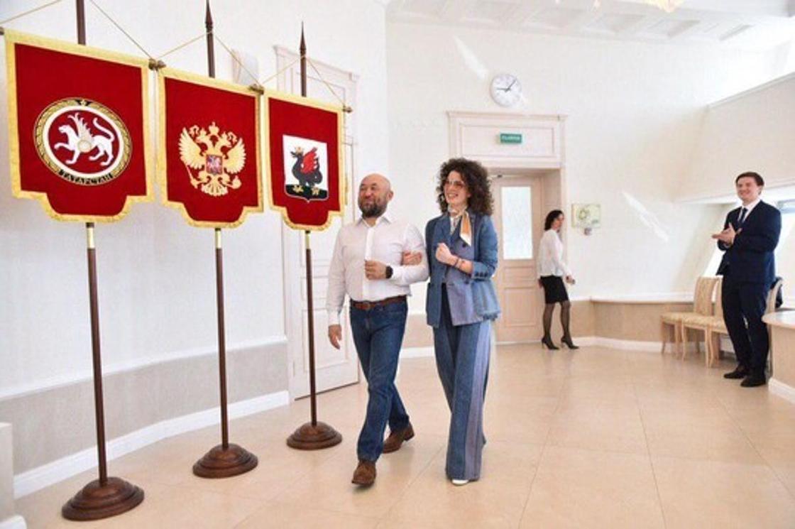 Тимур Бекмамбетов женился на помощнице президента Татарстана (фото)