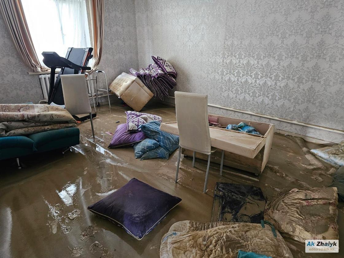 Дома после наводнения