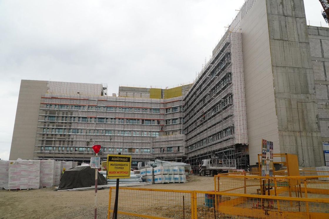 Стройка в Кокшетау