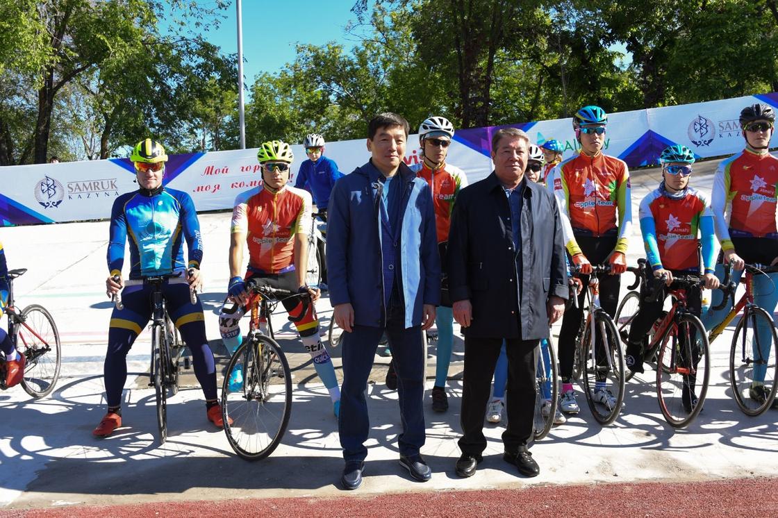 В Алматы отремонтировали не функционировавший 30 лет велотрек