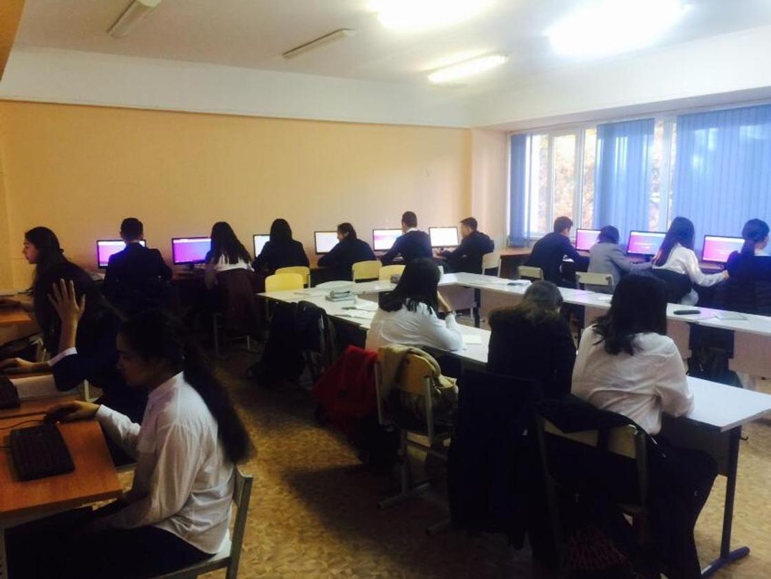 Алматинских школьников готовят к осознанному профессиональному выбору