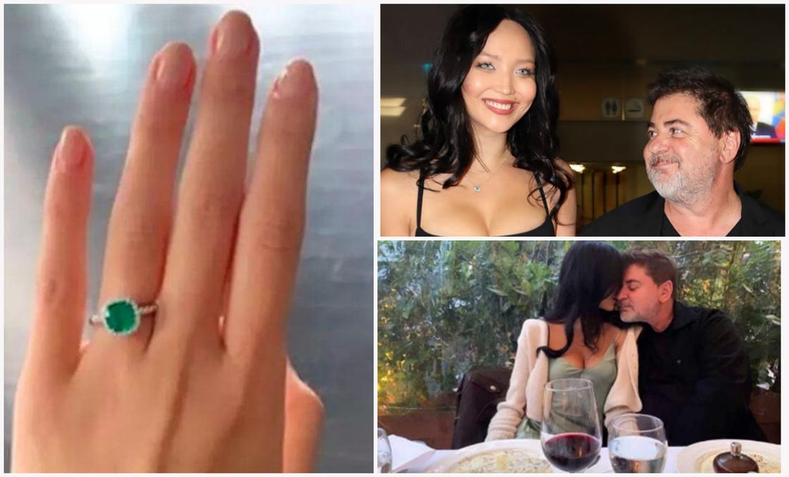 Казахстанская жена Цекало похвасталась дорогим кольцом с бриллиантами (фото)