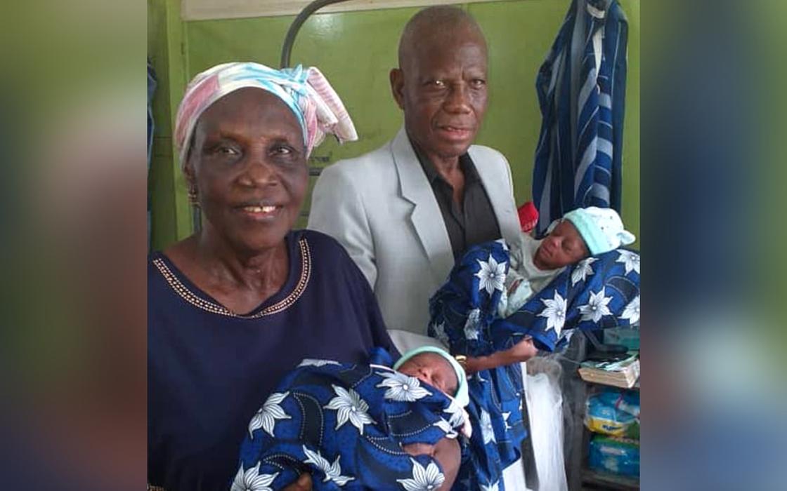 Женщина родила двойню в 68 лет после 43 лет попыток завести ребенка