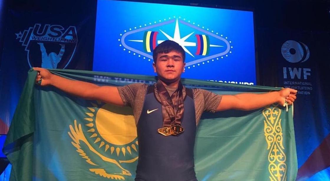 Казахстанский тяжелоатлет Сапи Есенгелды взял "золото" в США
