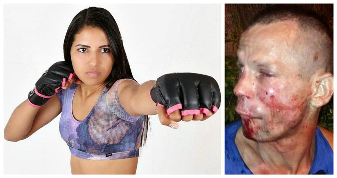 Как выглядит девушка из UFC которая дала жестокий отпор грабителю Как выглядит девушка из UFC которая дала жестокий отпор грабителю