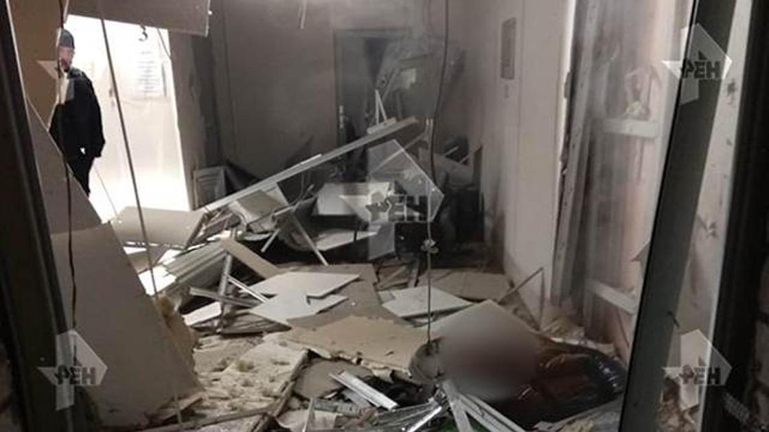 В России человек погиб из-за взрыва банкомата (фото)