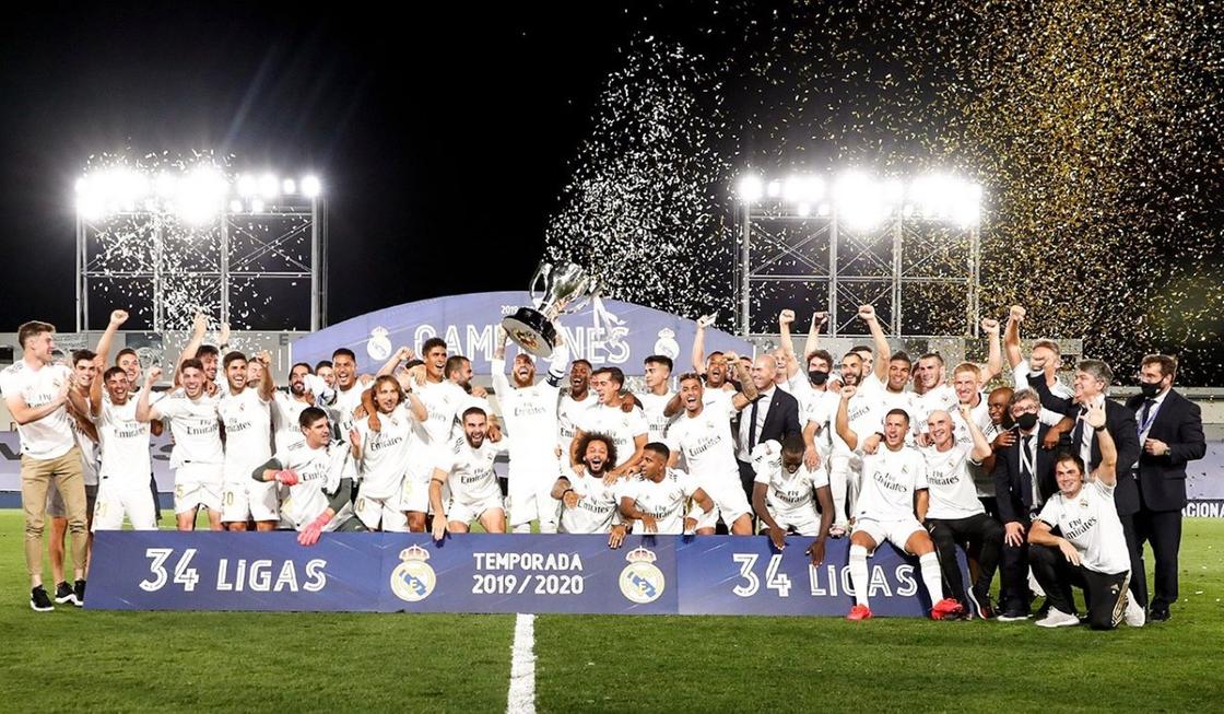 Мадридский "Реал" досрочно стал чемпионом Испании по футболу (видео)