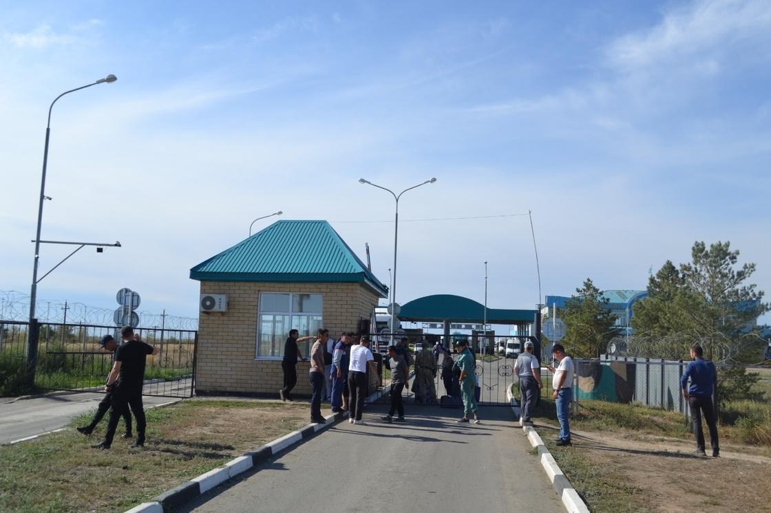 Граница в Актюбинской области