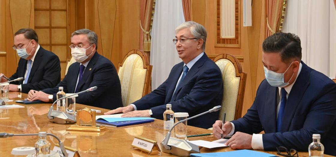 Касым-Жомарт Токаев встретился со спецпредставителем ЕС по Центральной Азии