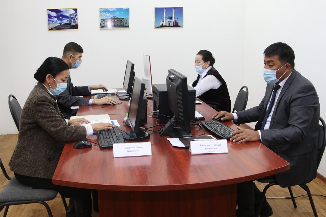 Сотрудники в Кызылорде