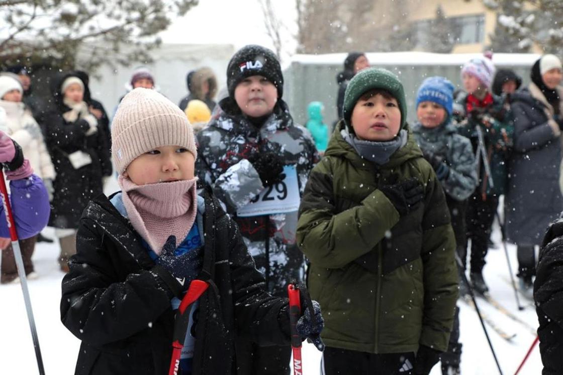 Лыжный сезон официально открыли в Астане