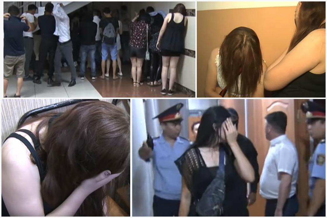 "Торгую телом, что здесь плохого?": задержание проституток на Сейфуллина попало на видео
