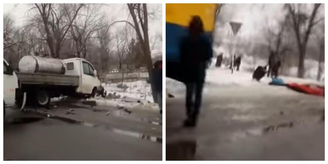 Трое человек погибли в аварии на Кульджинском тракте (видео) Трое человек погибли в аварии на Кульджинском тракте (видео)