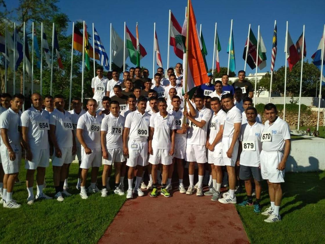 Казахстанские военнослужащие миротворцы стали первыми в марафоне в Ливане