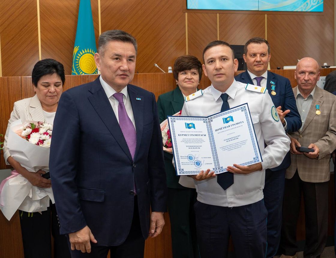 Награждение полицейских