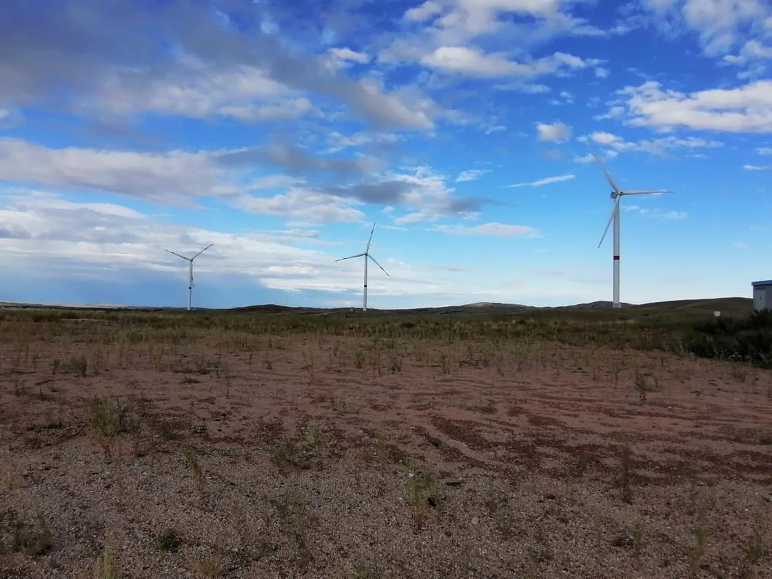 Ветровая электростанция в Акмолинской области