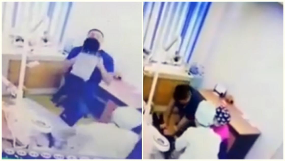 Шокирующее видео жестокого обращения врача с ребенком в Актау появилось в Сети