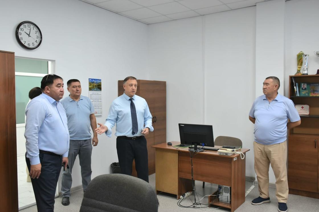 Шымкент және Түркістан қалаларындағы «Қазақтелеком» АҚ бөлімшелері