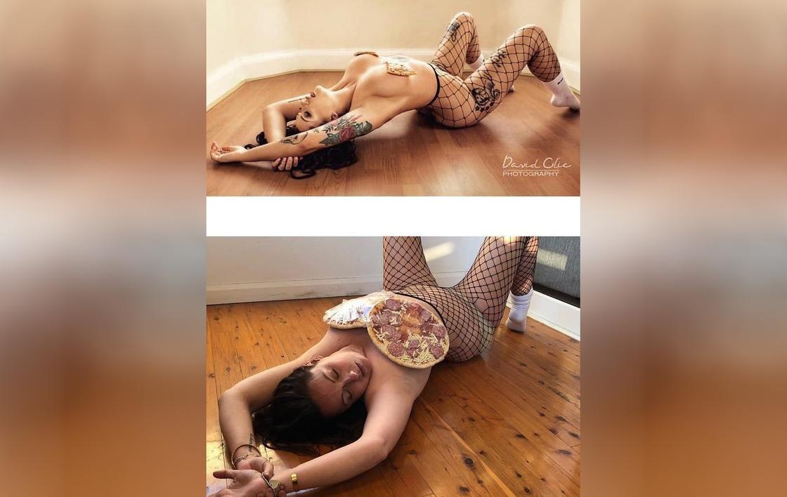 10 работ австралийки, которая смешно пародирует эротические фото топ-моделей