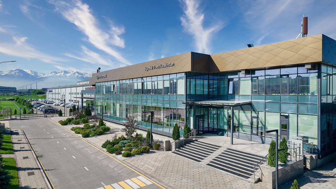Автокөліктер Алматының Индустриялық аймағындағы Hyundai Trans Kazakhstan зауытында шығарылады