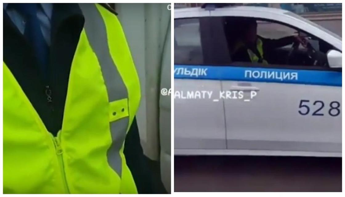 Водитель устроил скандал полицейским в Нур-Султане (видео) Водитель устроил скандал полицейским в Нур-Султане (видео)