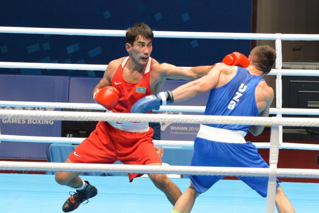 Казахстанские военные завоевали «золото» по боксу на Всемирных военных играх