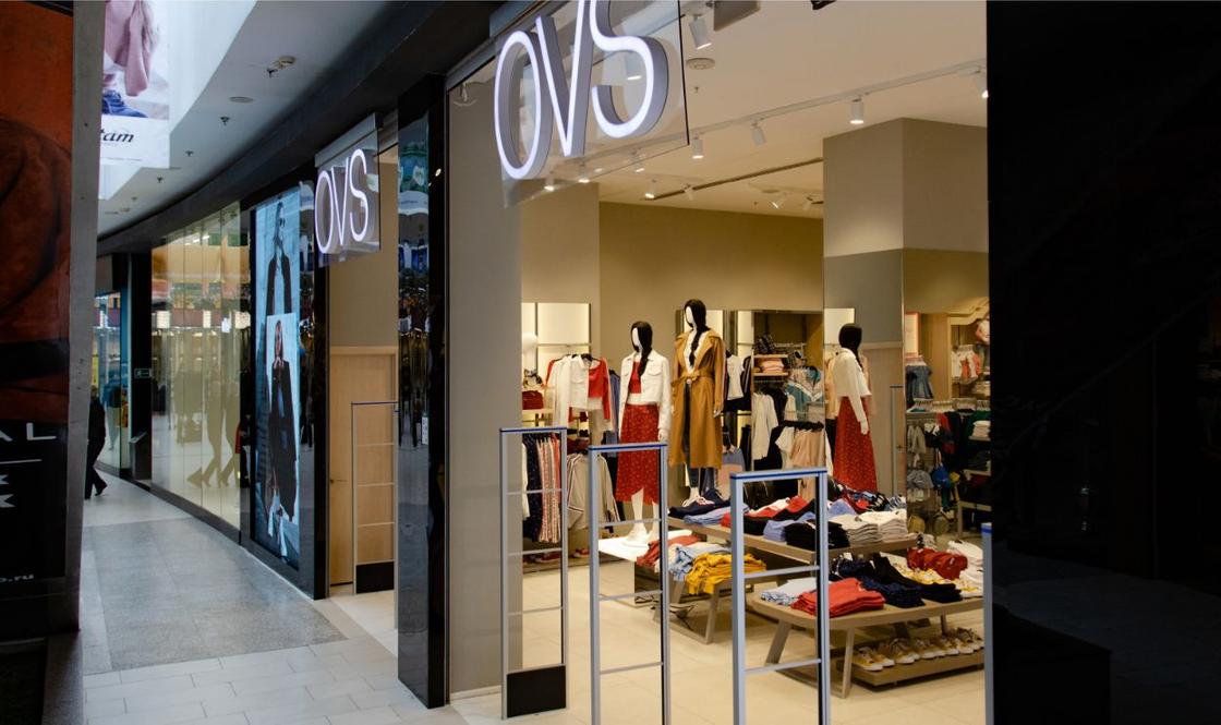 Открытие магазинов крупнейшего итальянского бренда OVS в Казахстане.