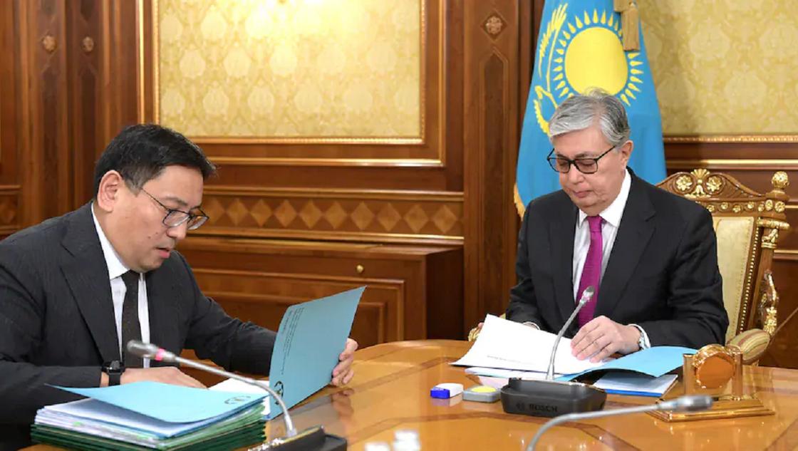 Токаев принял главу Нацбанка Казахстана