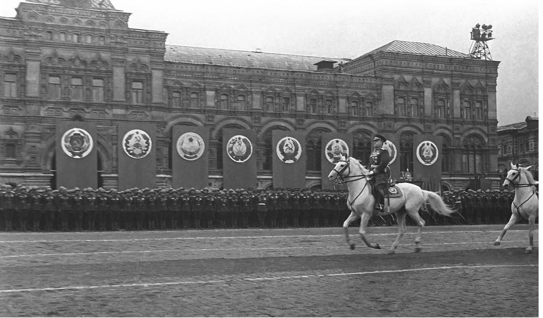 Георгий Жуков тізгіндеген Араб жылқысы