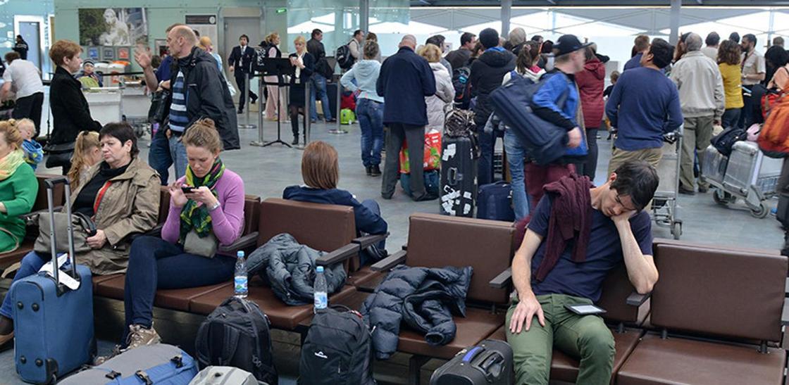 Рейс "Киев-Алматы" задержали из-за отказа тормозов у самолета "Эйр Астаны"