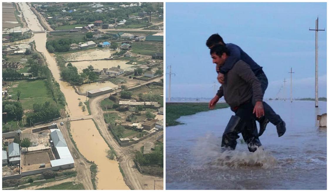 Казахстан направил ноту Узбекистану из-за наводнения в Туркестанской области