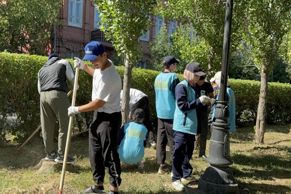 Акция "Таза Қазақстан" в ЗКО