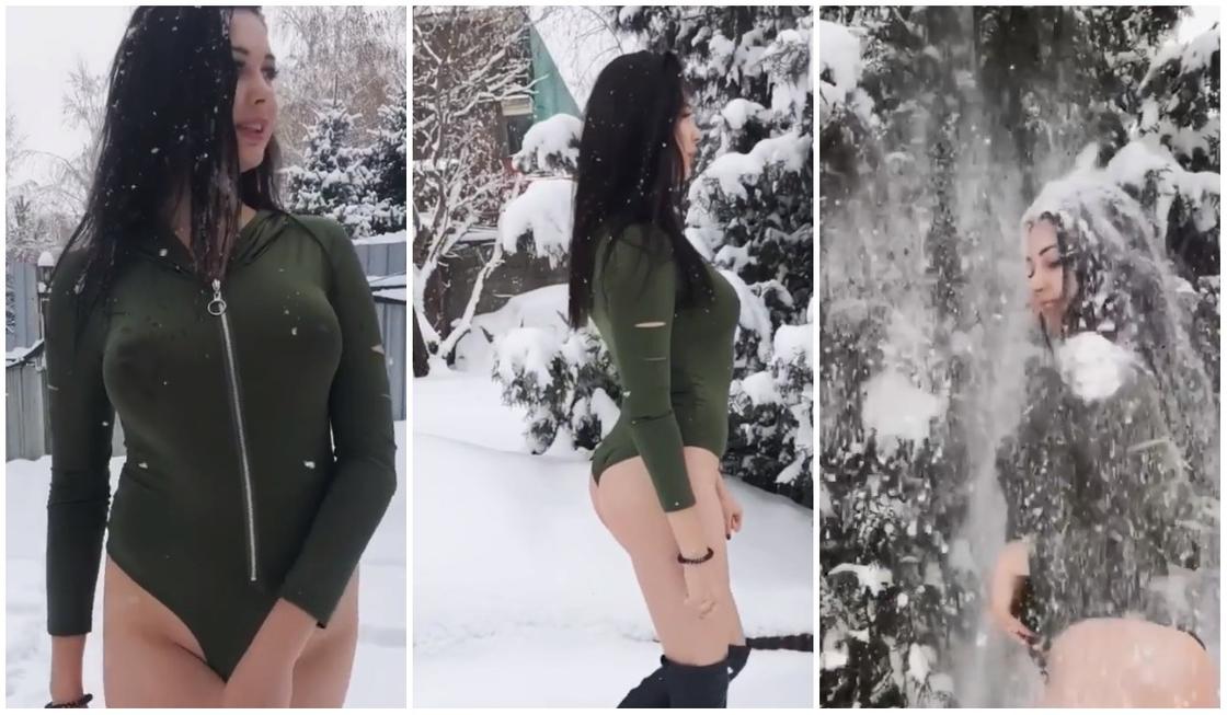 Волейболистка из Казахстана снова шокировала подписчиков горячим видео Волейболистка из Казахстана снова шокировала подписчиков горячим видео