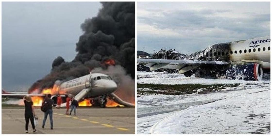 Самолет сгорел в Шереметьево: состояние двоих пострадавших улучшилось