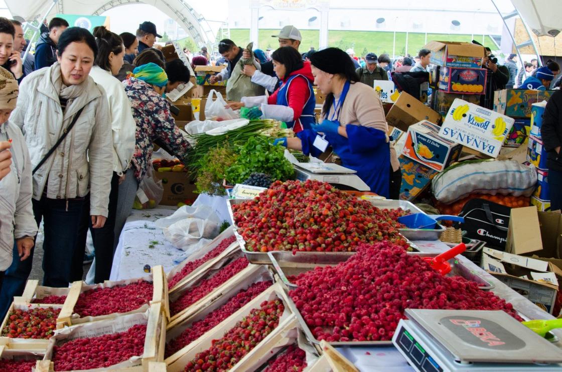 Ярмарка актюбинских сельхозтоваропроизводителей прошла в Нур-Султане