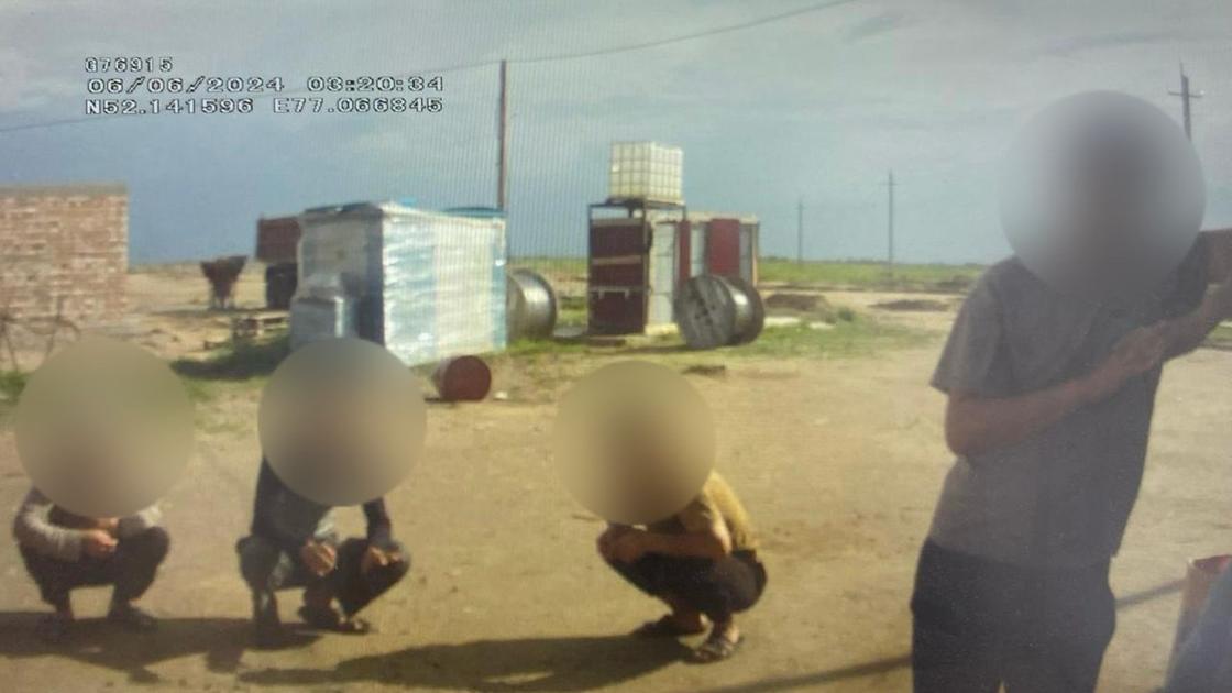 Задержанные иностранцы в Павлодарской области