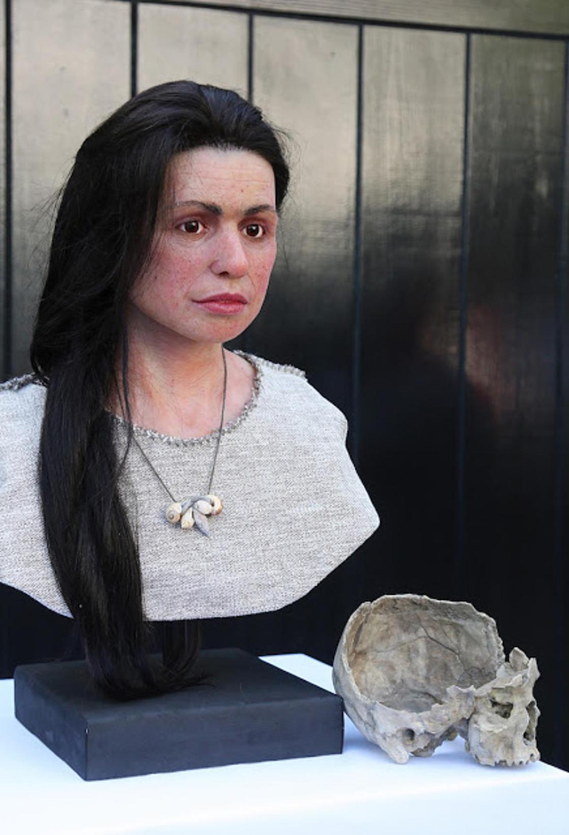 Ученые воссоздали облик женщины, останкам которой 7400 лет