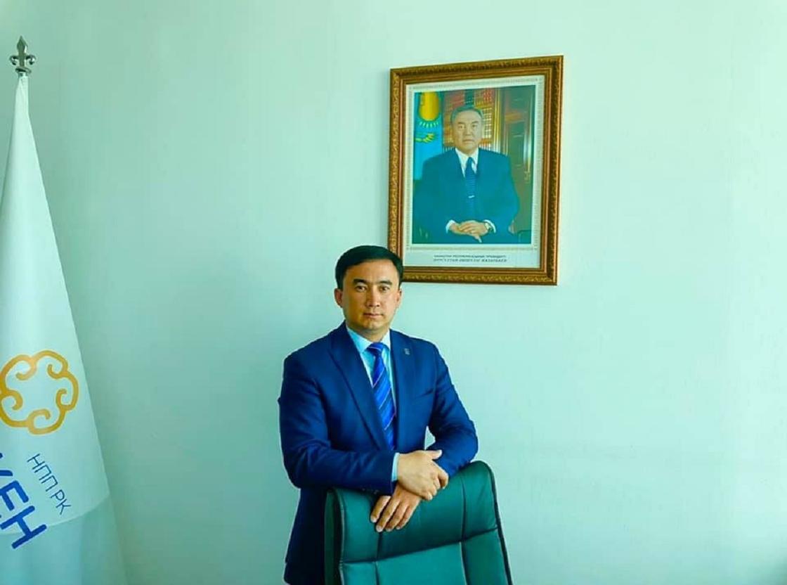 руководитель палаты предпринимателей Жамбылской области Самат Косалиев
