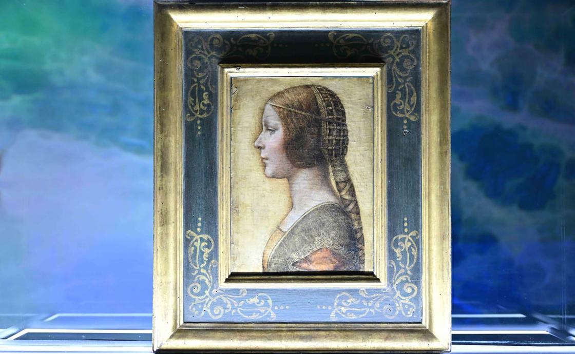Леонардо да Винчидің "Әдемі Ханшайым" картинасы