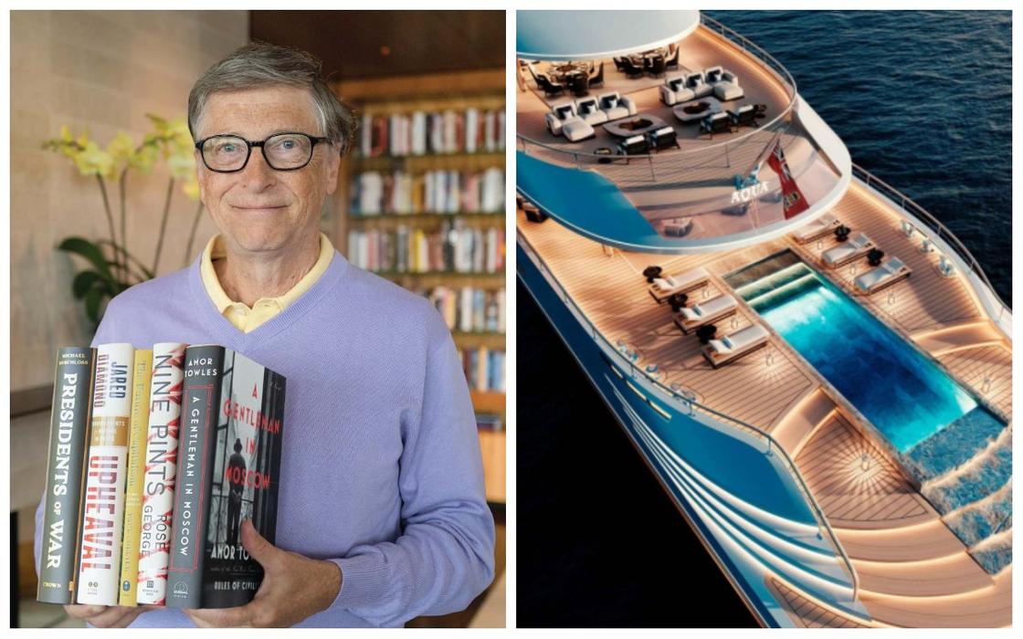 Билл Гейтс заказал экологичную суперъяхту на водородном топливе