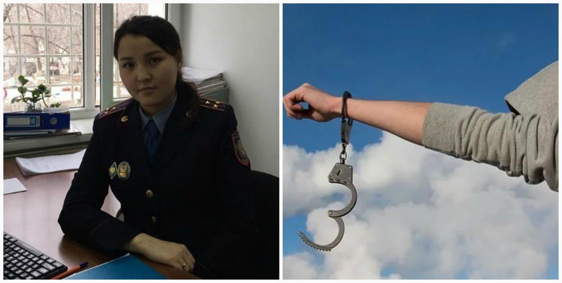 Беременная девушка-полицейский задержала вора в Уральске
