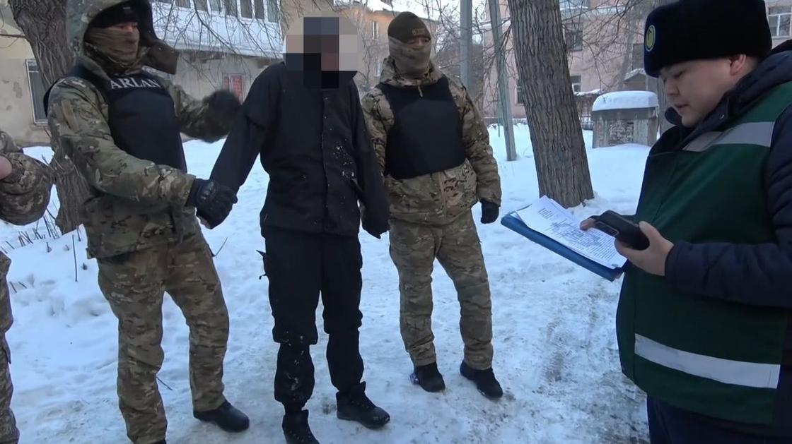 Задержание по делу о наркотиках