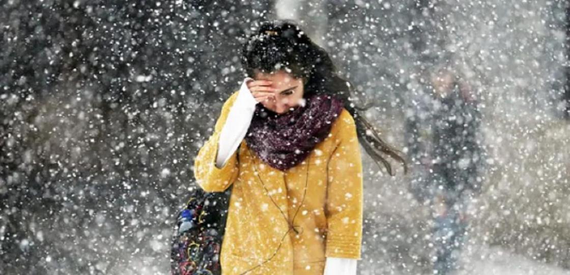 Синоптики обещают снег и град в Казахстане
